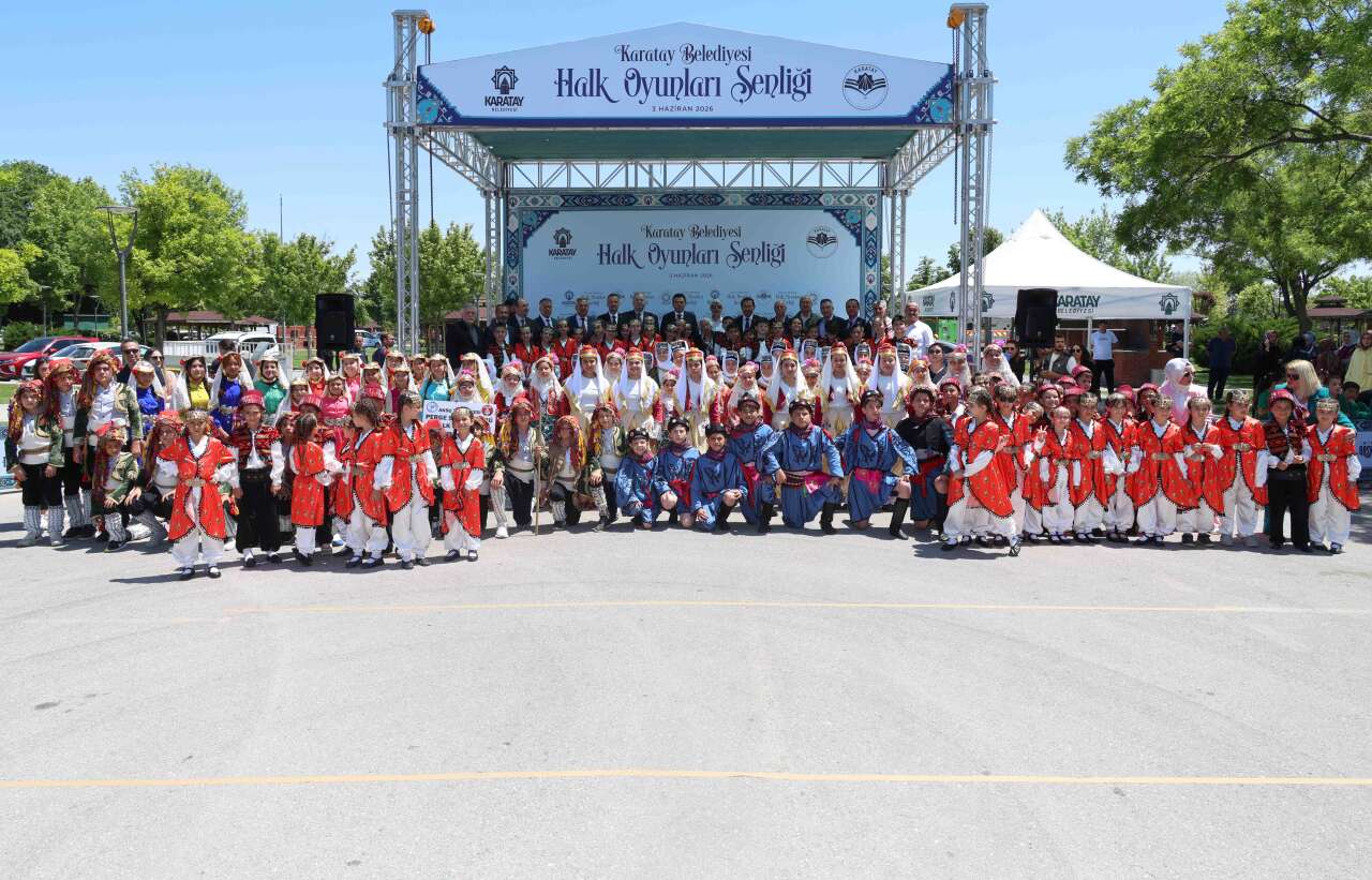 Konya’da miniklerden büyük gösteri! Karatay’da kültür rüzgarı esti 2